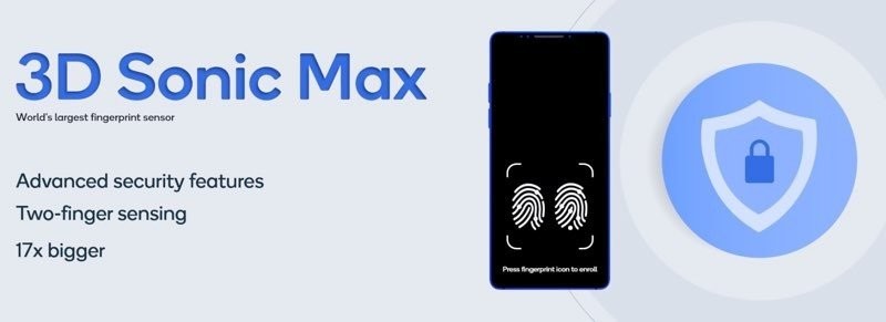 Qualcomm 3D Sonic Max: Νέο fingerprint scanner με 17 φορές μεγαλύτερο μέγεθος και αναγνώριση διπλού αποτυπωμάτος