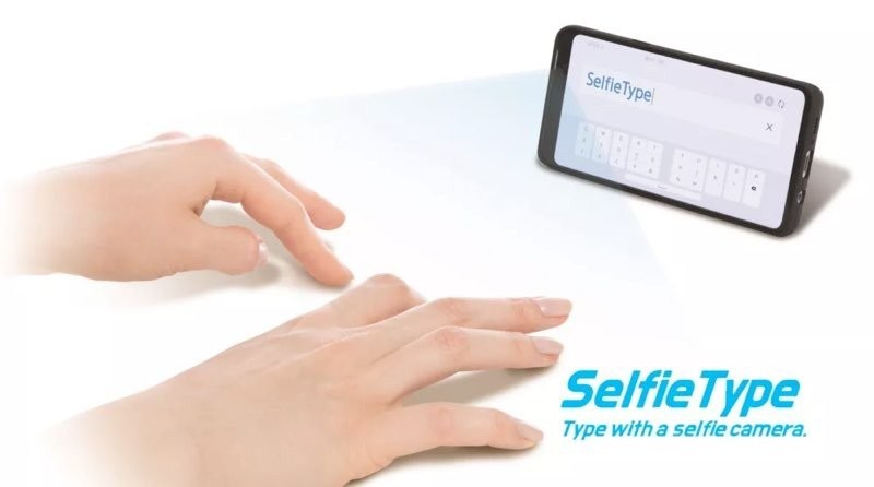 Samsung SelfieType: Ένα αόρατο εικονικό πληκτρολόγιο [CES 2020]