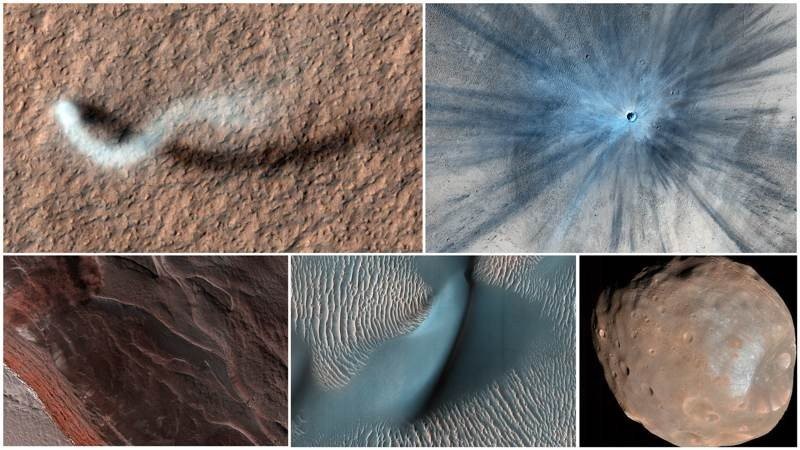 NASA: Οι πιο εντυπωσιακές εικόνες από τον πλανήτη Άρη