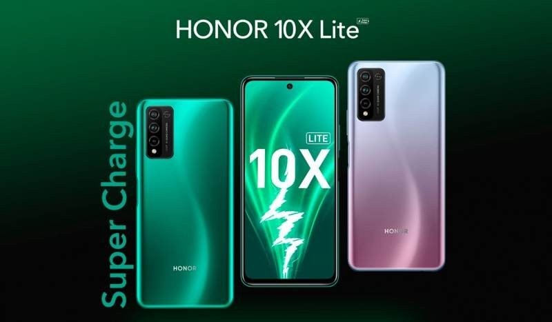 Honor X10 Lite: Επίσημα με οθόνη 6.67&#x27;&#x27; FHD+ και μπαταρία 5000mAh