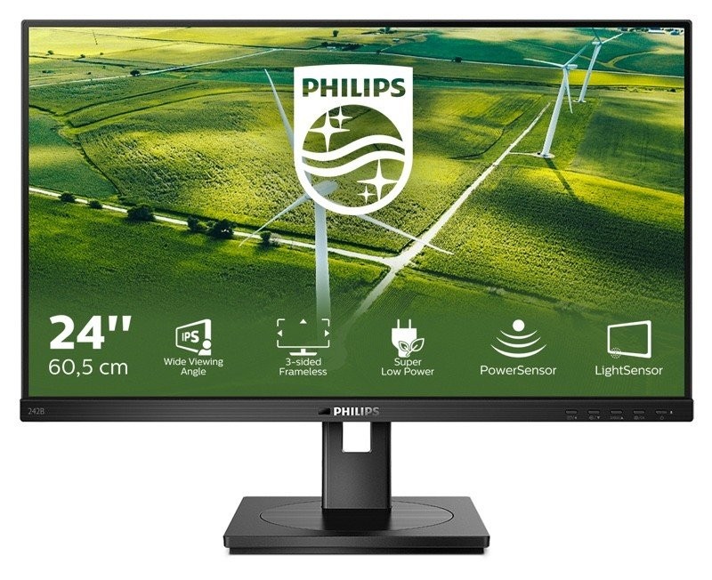 Philips 242B1G: Η νέα «πράσινη» επαγγελματική οθόνη στα €209