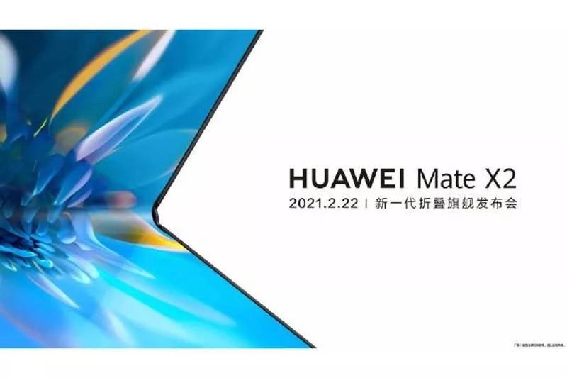 Huawei Mate X2: Το νέο αναδιπλούμενο smartphone παρουσιάζεται στις 22 Φεβρουαρίου 2021