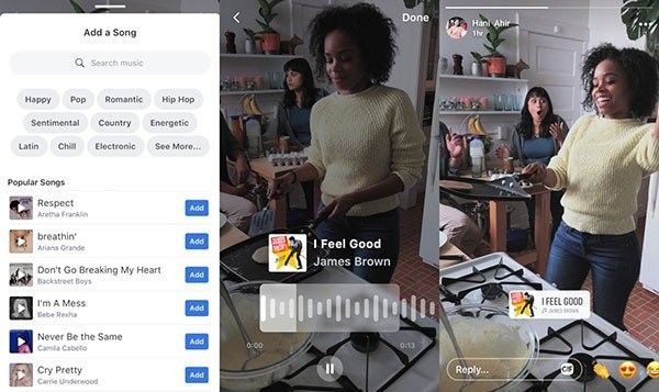 Η Facebook δοκιμάζει την ενσωμάτωση τραγουδιών σε φωτογραφίες και videos χρηστών στο κοινωνικό δίκτυο
