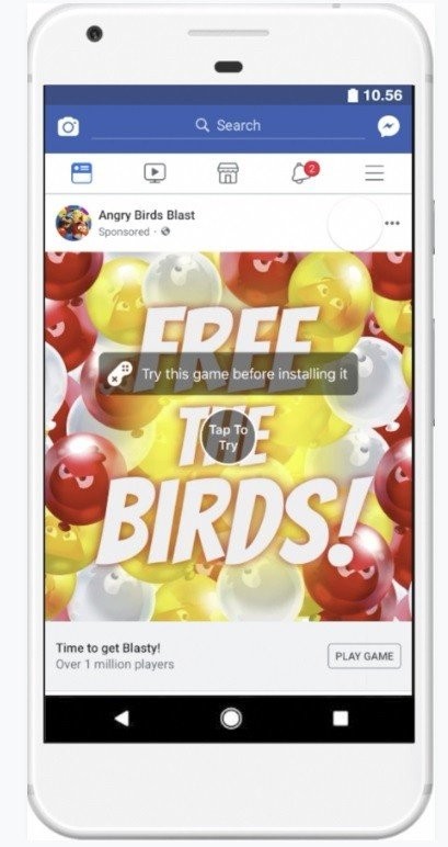 Facebook Playable Ads: Εμφανίστηκαν οι διαδραστικές διαφημίσεις και στο κοινωνικό δίκτυο