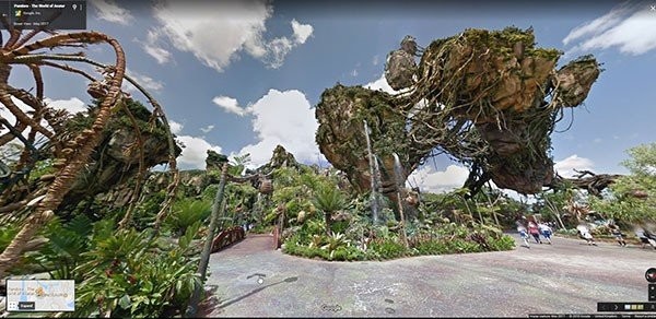 Βόλτα σε θεματικά πάρκα της Disney μέσα από το Google Maps&#33;