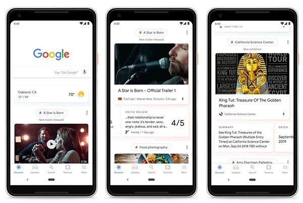 Google Discover: Αυτό είναι το νέο ριζικά ανανεωμένο feed ειδήσεων για τη mobile εφαρμογή της εταιρείας