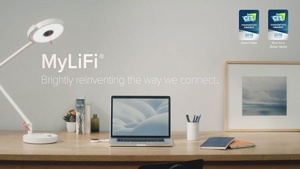 MyLiFi: Μια πρωτοποριακή λάμπα LED που εκπέμπει...Internet [Video]