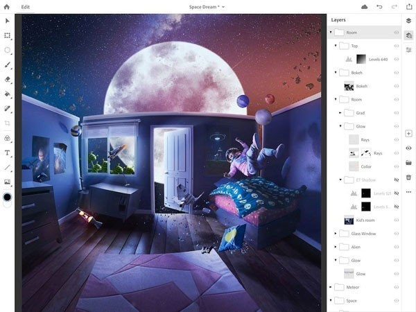 Η Adobe ανακοινώνει και επίσημα το Photoshop CC για το iPad
