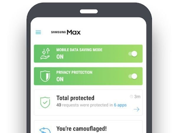 Samsung Max: Διαθέσιμη η νέα εφαρμογή VPN με εργαλεία εξοικονόμησης δεδομένων