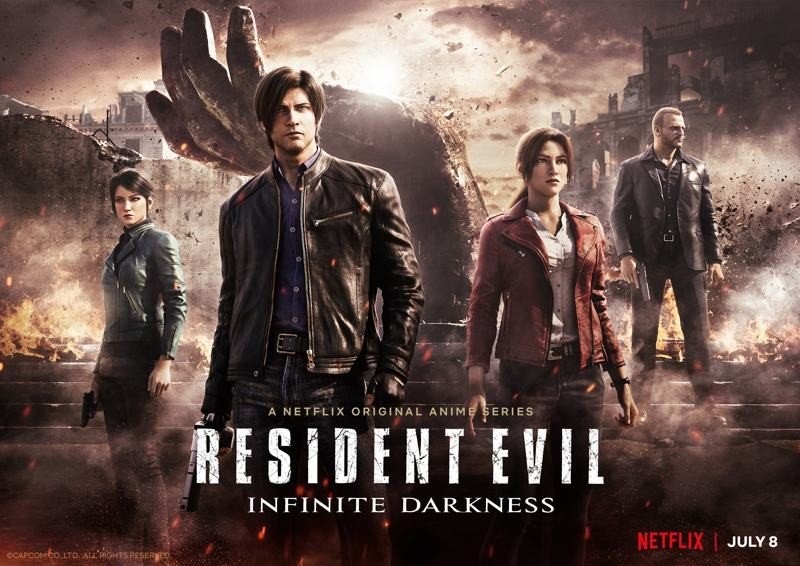 Resident Evil: Infinite Darkness, πρεμιέρα στις 8 Ιουλίου 2021 στο Netflix
