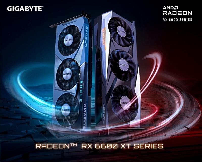 Η GIGABYTE κυκλοφορεί τις κάρτες γραφικών AMD Radeon της σειράς RX 6600 XT