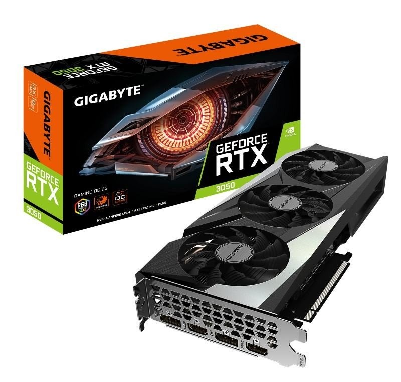 Η GIGABYTE κυκλοφορεί τις κάρτες γραφικών GeForce RTX 3050 8G