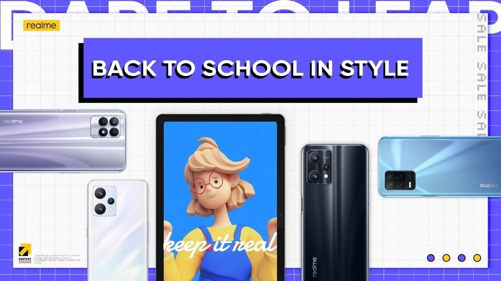 realme: Επιστροφή στα θρανία με Back To School προσφορές σε αγαπημένα smartphones