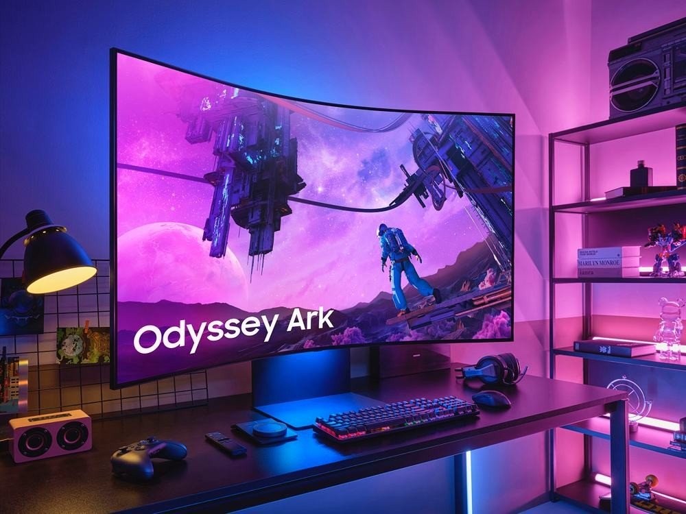 Samsung Odyssey Ark: Η πρώτη κυρτή οθόνη gaming 55&#x27;&#x27; διαθέσιμη παγκοσμίως