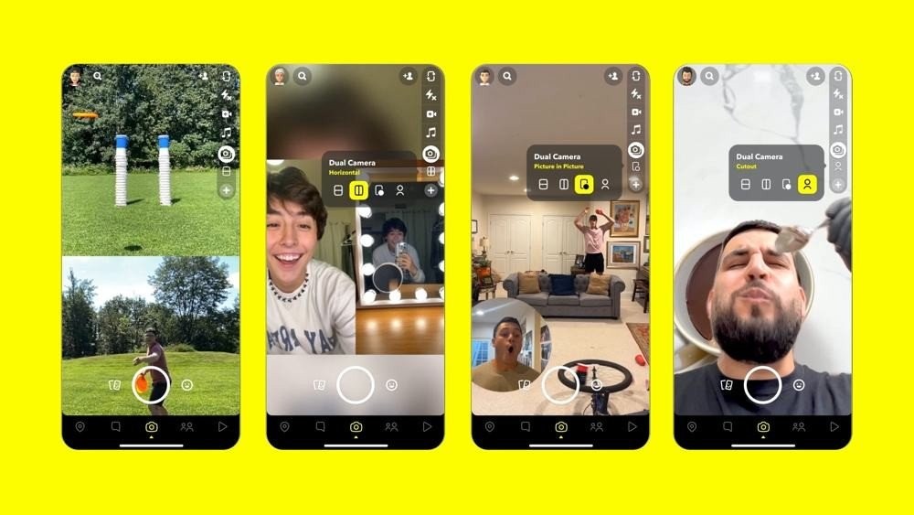 Snapchat: Λανσάρει από σήμερα τη νέα λειτουργία Dual Camera