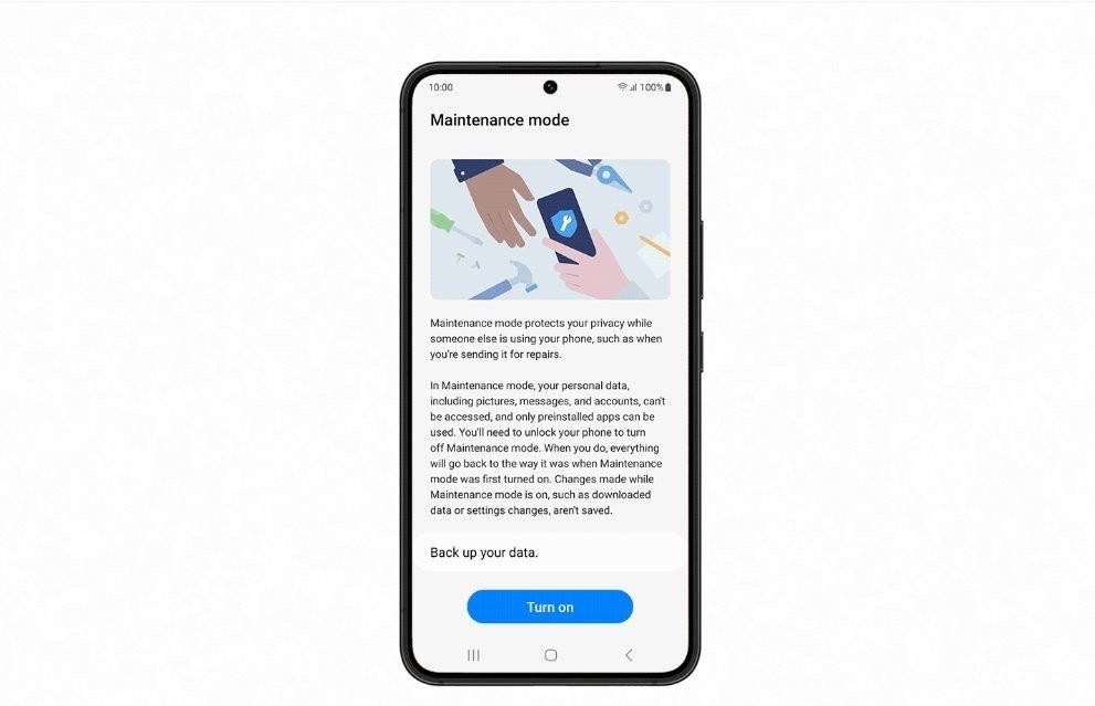 Samsung Maintenance Mode: Απόκρυψη των προσωπικών σας πληροφοριών από τα αδιάκριτα βλέμματα