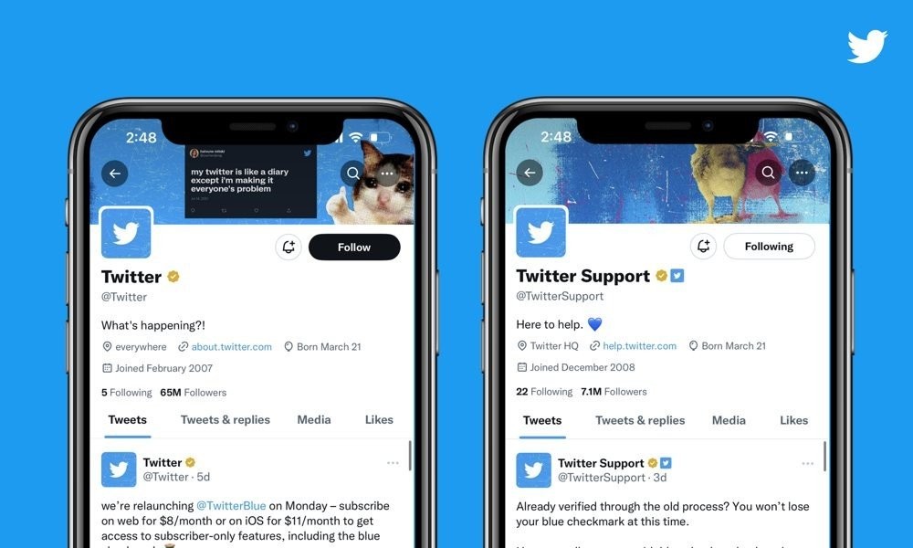 Twitter Blue: Διαθέσιμο το συνδρομητικό πακέτο παγκοσμίως