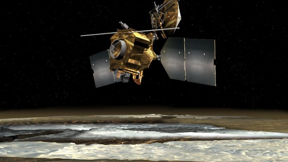 Το Mars Reconnaissance Orbiter εντόπισε ροές πάγου στον πλανήτη Άρη