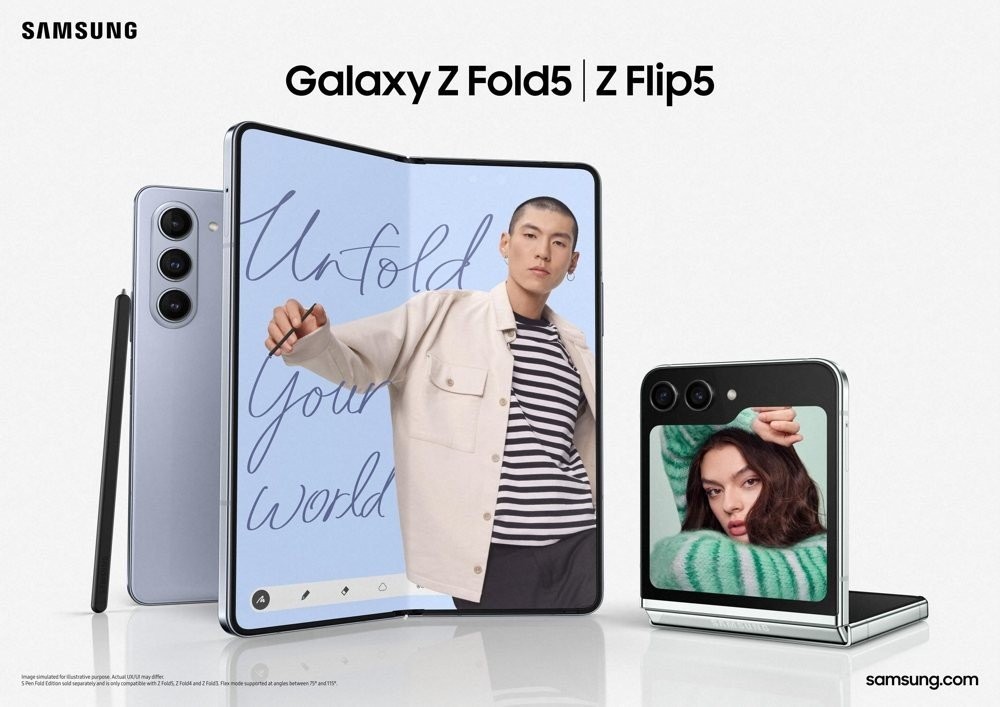 Samsung Galaxy Z Flip 5 και Galaxy Z Fold5: Επίσημα τα νέα foldables της εταιρείας