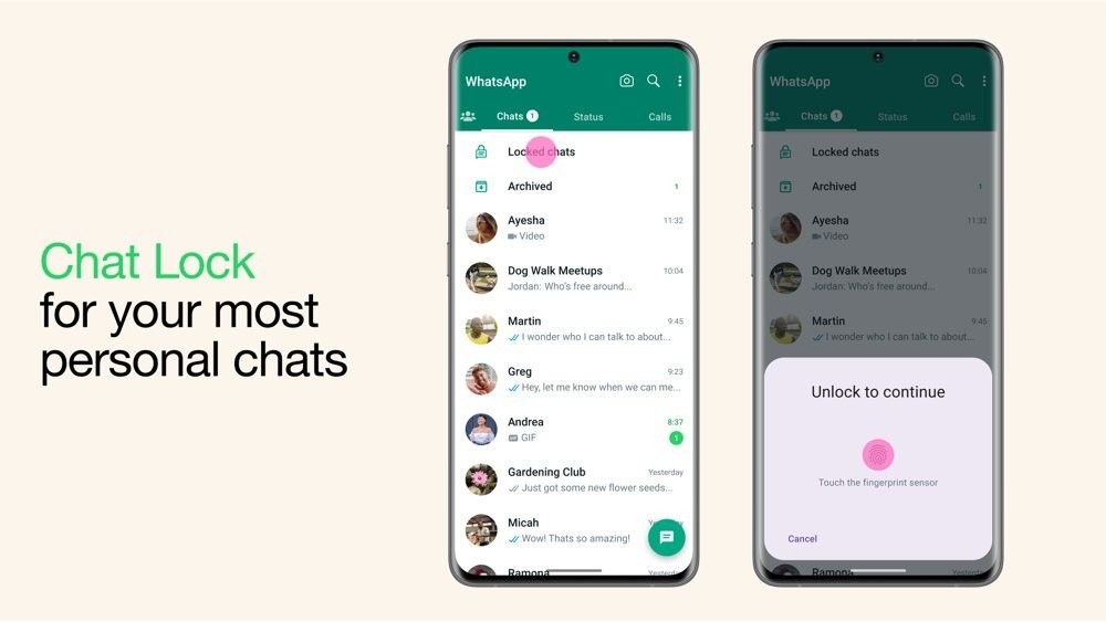 Chat Lock: Τώρα μπορείς να κλειδώνεις συνομιλίες με passcode στο WhatsApp