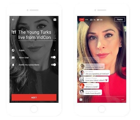 YouTube.app: Live Streaming Videos για όλους τους χρήστες