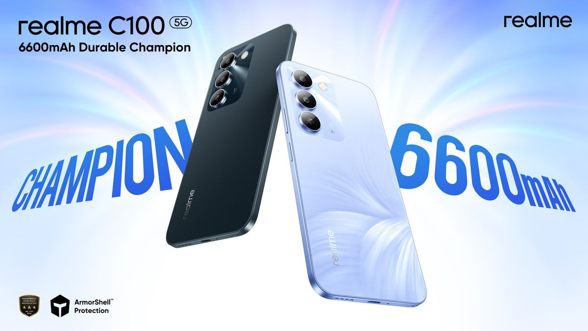 realme C100 5G: Στην Ελλάδα με μπαταρία 6600mAh και σύστημα Anti-Theft