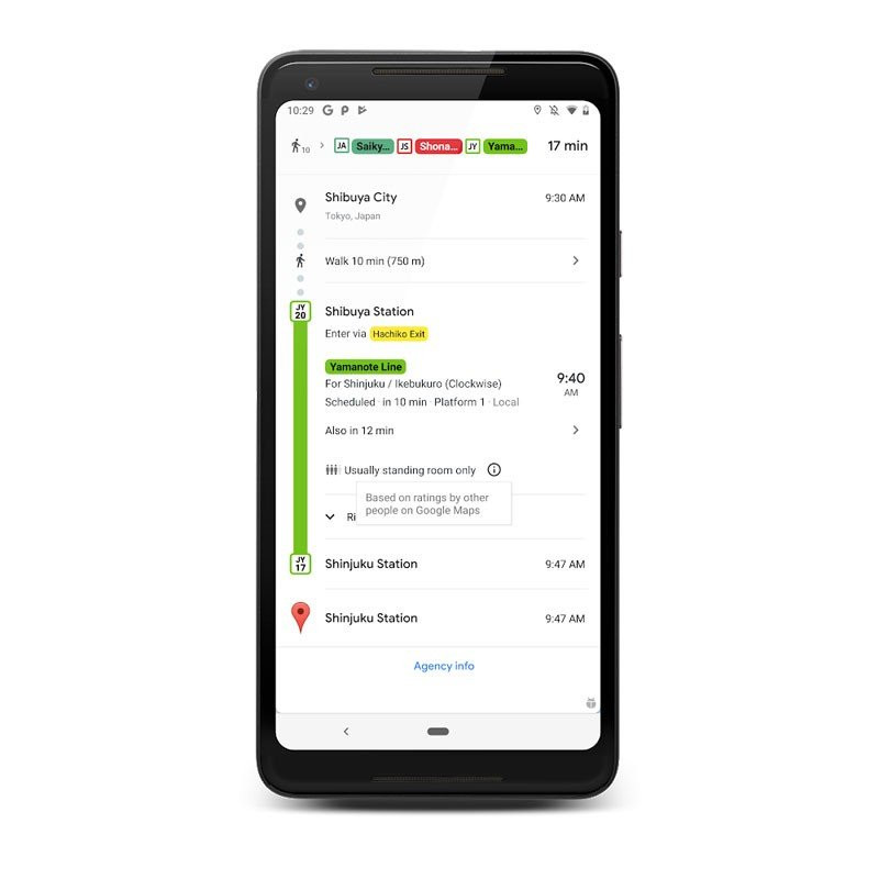 Google Maps: Live ενημέρωση για καθυστερήσεις στην κυκλοφορία των λεωφορείων και προβλέψεις συνωστισμού image