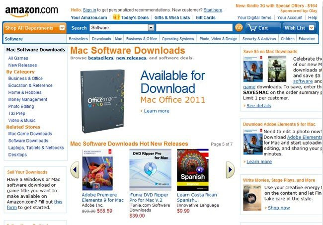 Amazon Mac Download Store: Το Mac App Store απέκτησε ανταγωνιστή! image