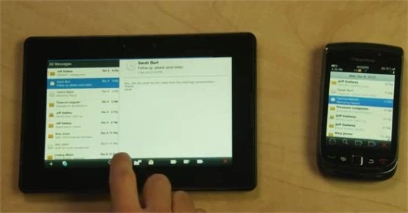 BlackBerry PlayBook Business video image