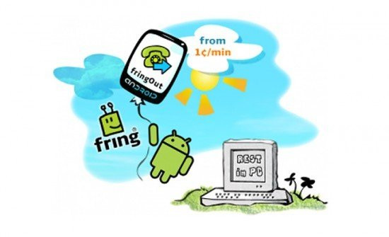 FringOut για συσκευές Android, ακολουθώντας το Skype image