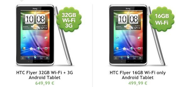 HTC Flyer από σήμερα σε Ευρώπη και Ελλάδα με €499.99! image