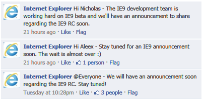 Internet Explorer 9 Release Candidate σύντομα! image