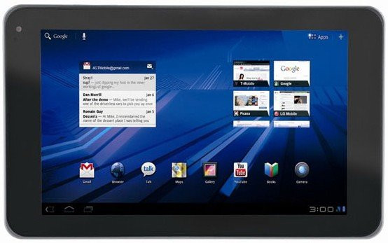 LG Optimus Pad: Επιβεβαίωση για Ευρωπαϊκή έκδοση στην MWC 2011, με Honeycomb και οθόνη 3D! image