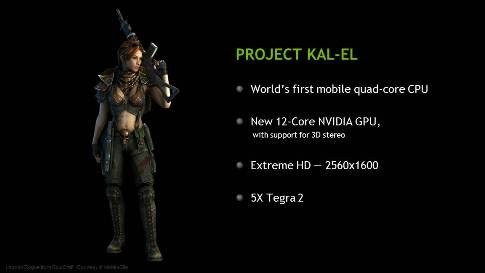 Nvidia Kal-El (aka Tegra 3): Παρουσιάστηκε επίσημα ο πρώτος quad-core mobile επεξεργαστής! [MWC 2011] image