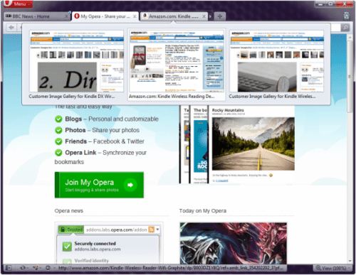 Opera 11: Διάθεσιμη η έκδοση beta με Extensions, Tab Stacks και μεγαλύτερη ταχύτητα image