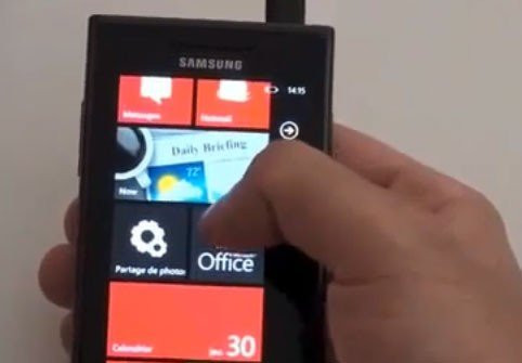 Samsung GT-i8700 Omnia 7 σε hands-on video image
