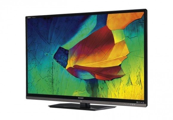 Sharp LE820 HDTV με τεχνολογία Quattron Quad Pixel image