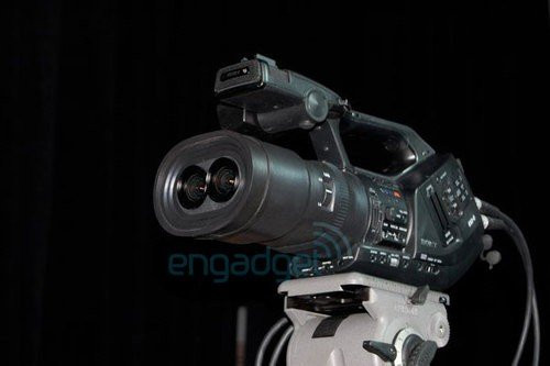 Sony EX3 3D Camcorder Prototype Coming Soon image