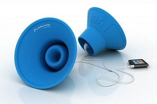 Tembo Trunks: Άθραυστα ηχεία-ακουστικά για iPods/iPhones image