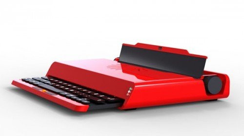 Valentine Notebook Concept σε στυλ γραφομηχανής! image