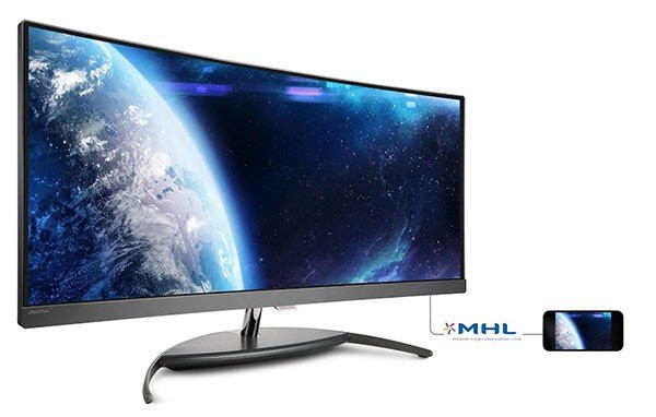 Η πρώτη κυρτή οθόνη 34'' UltraWide QHD για υπολογιστή από την Philips image