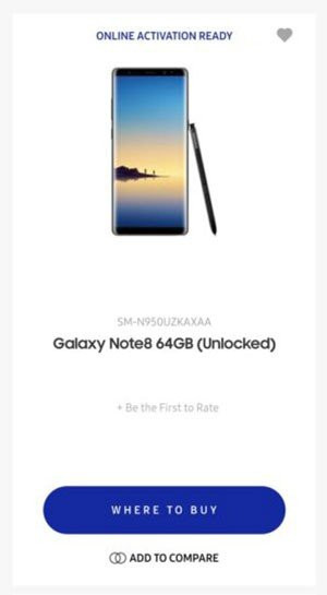 Samsung Galaxy Note8: Εμφανίστηκε στην επίσημη ιστοσελίδα της εταιρείας image