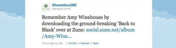 H Microsoft απολογείται για το tweet περί Amy Winehouse image