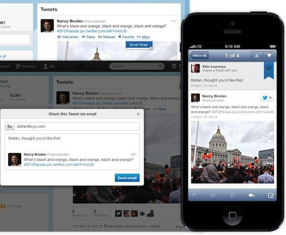 Twitter, σύντομα η δυνατότητα αποστολής tweets με e-mail image