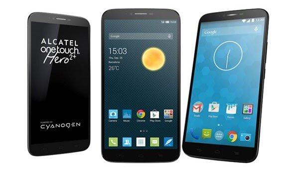 Alcatel OneTouch Hero 2+: Επίσημα με οθόνη 6'' Full HD, octa-core επεξεργαστή και Cyanogen 11 OS [MWC 2015] image