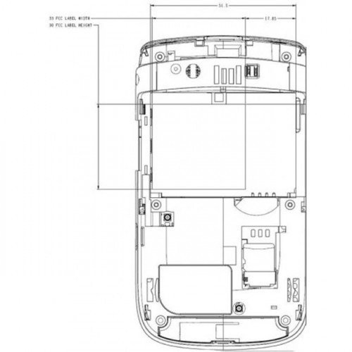 BlackBerry 9800 slider approved by FCC image