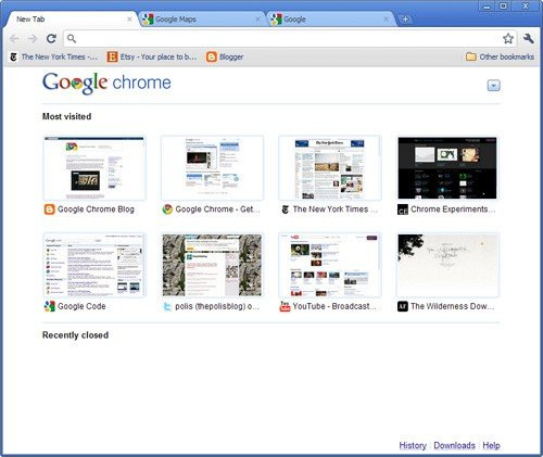 Η Google παρουσιάζει το Chrome 6, με απλούστερο περιβάλλον image