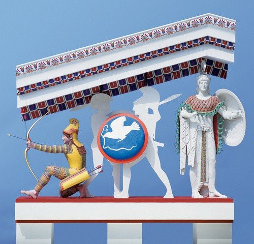 Το υπεριώδες φως μας δείχνει την πραγματική μορφή των αρχαίων Ελληνικών αγαλμάτων! image