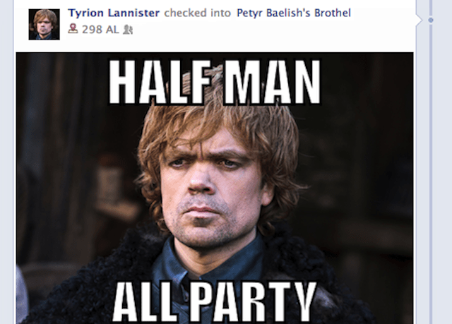 Οι ήρωες του Game of Thrones στο ...Facebook [Humor] image