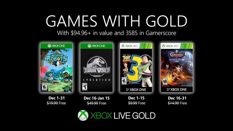 Αυτά είναι τα δωρεάν παιχνίδια των Xbox Live και Xbox Game Pass για το Δεκέμβριο image